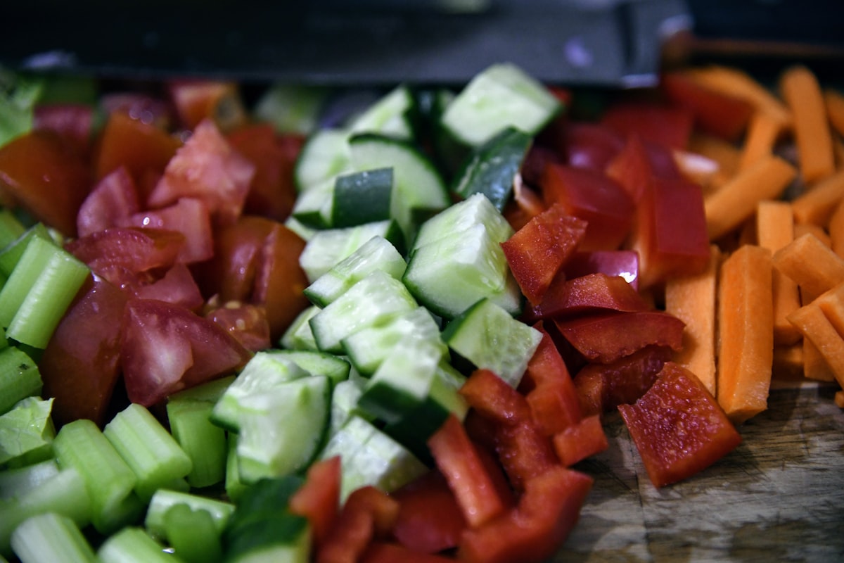 Homemade pasta with fresh basil